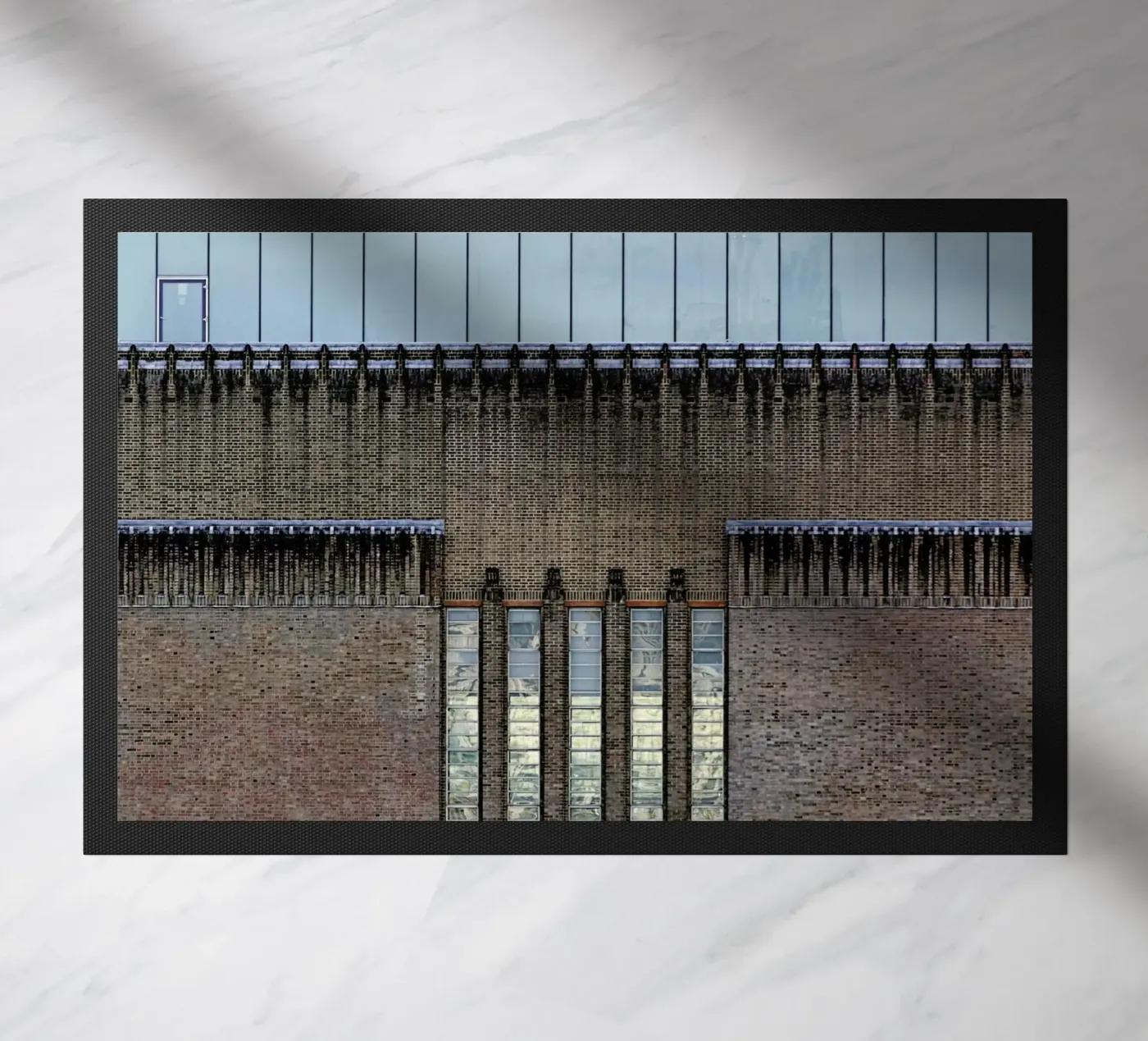 Tate Modern deurmat van Michael Belhadi