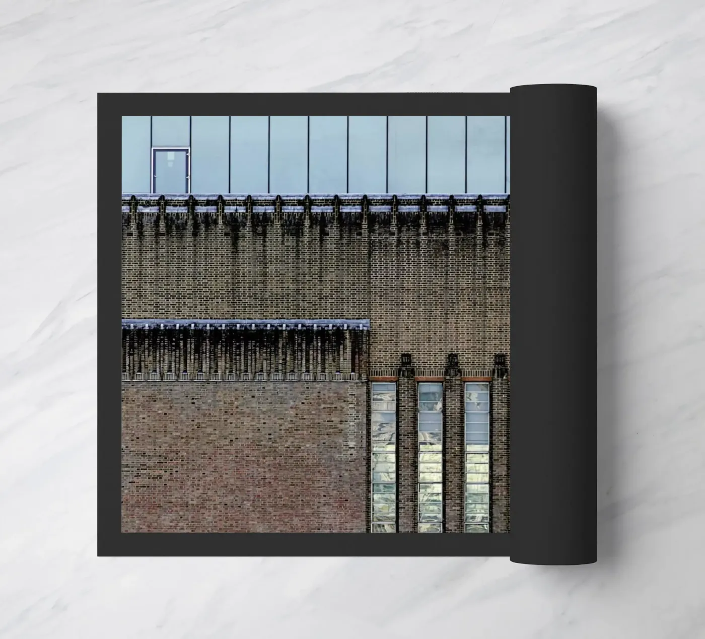 Tate Modern deurmat van Michael Belhadi