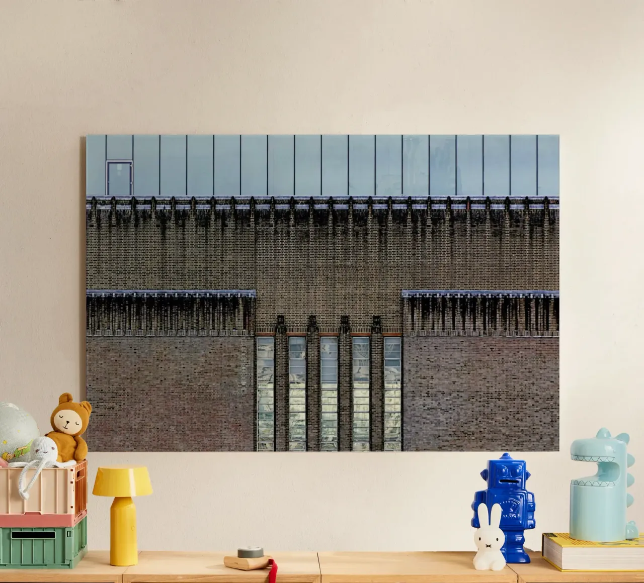 Tate Modern plexiglass da Michael Belhadi