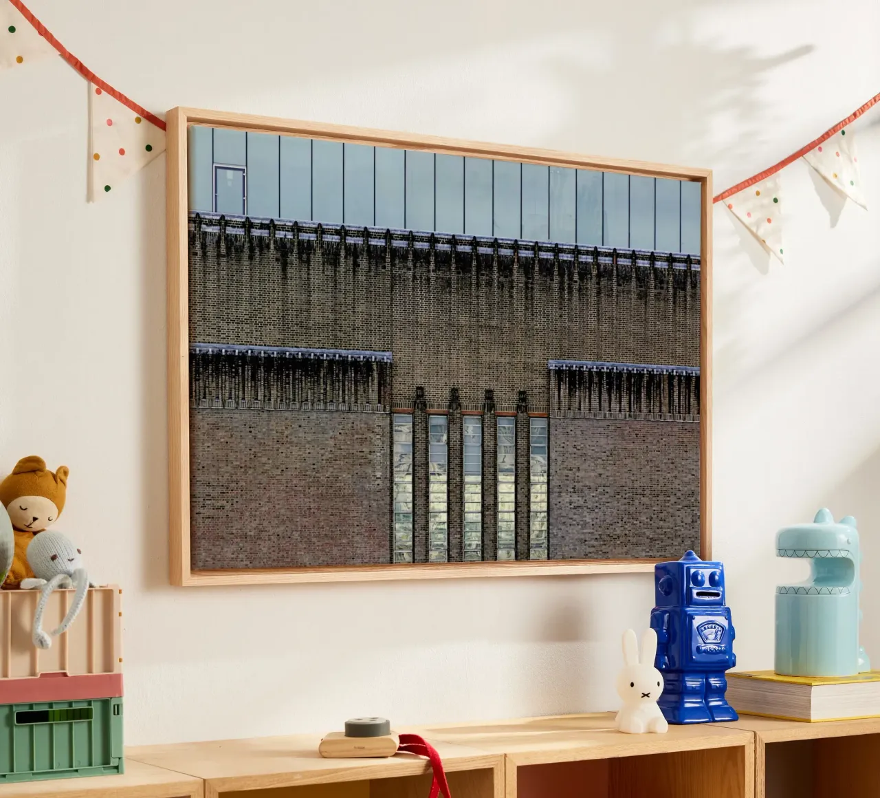 Tate Modern tela con Cornice a cassetta da Michael Belhadi