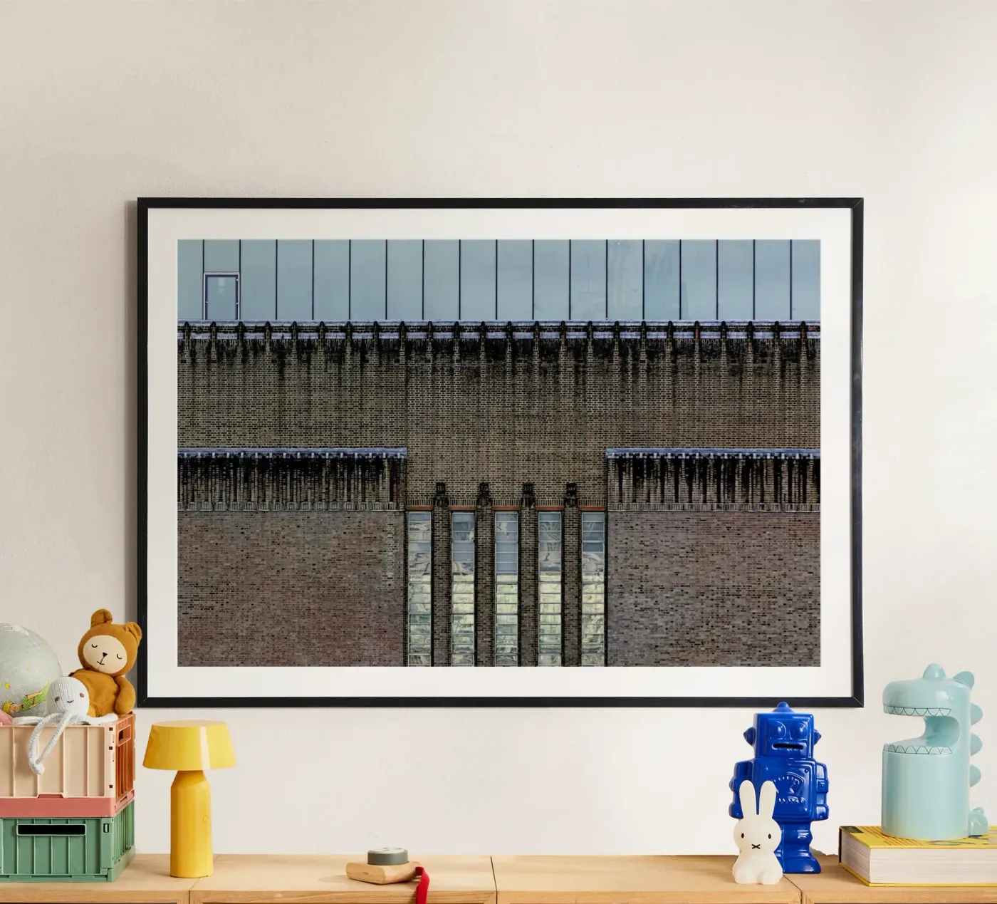 Tate Modern poster by Michael Belhadi