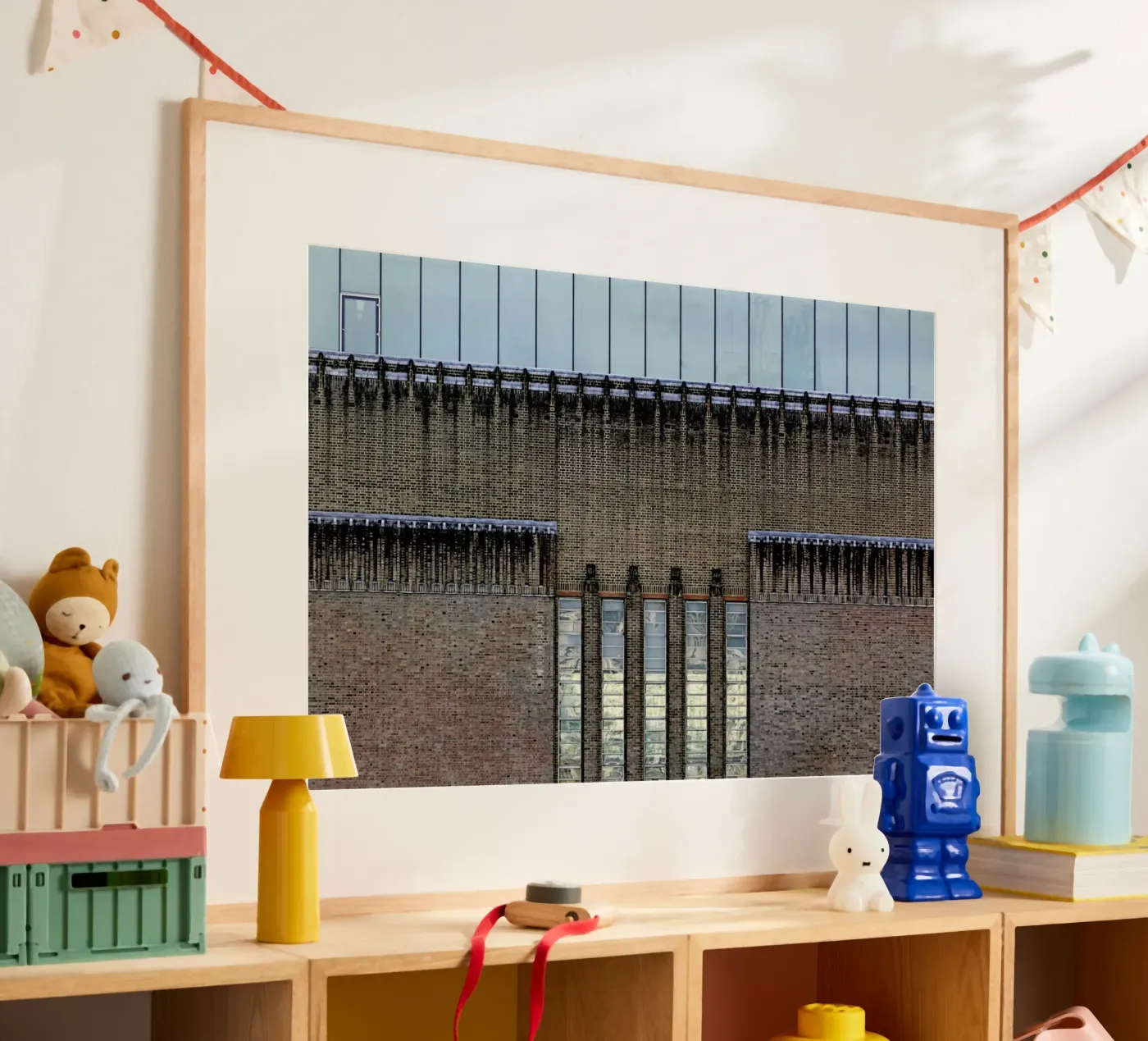 Tate Modern poster by Michael Belhadi