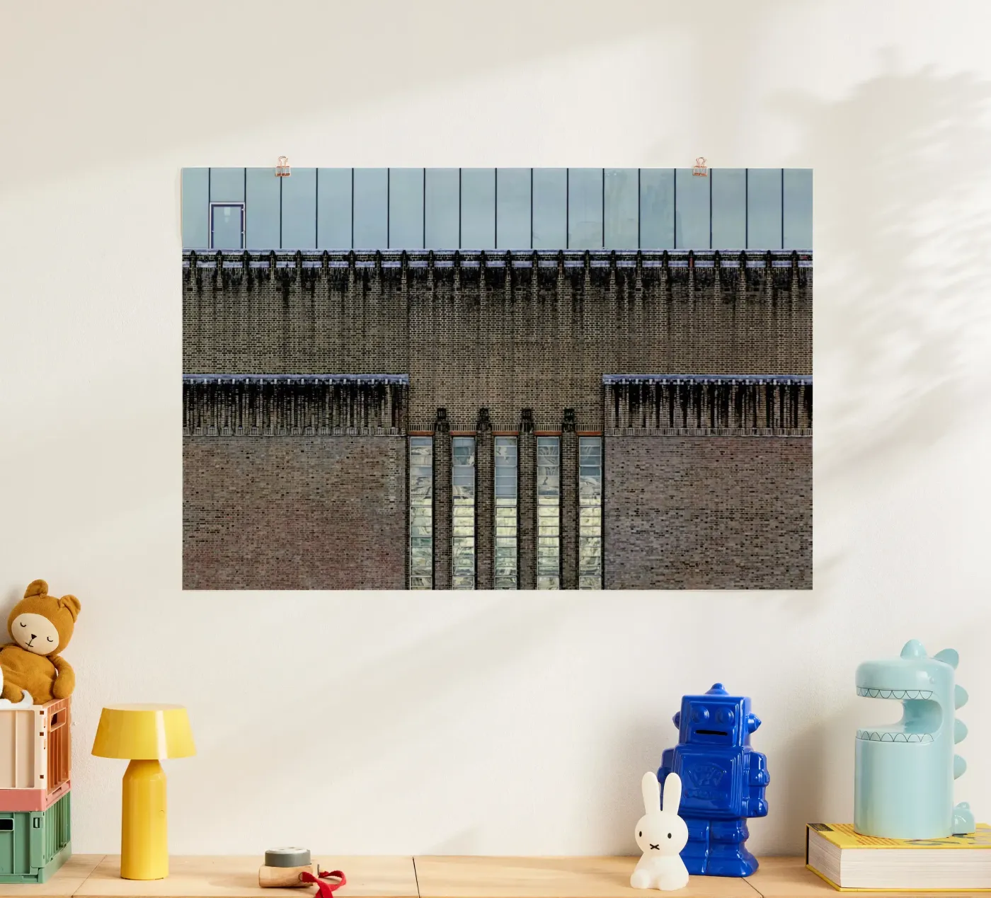 Tate Modern poster by Michael Belhadi