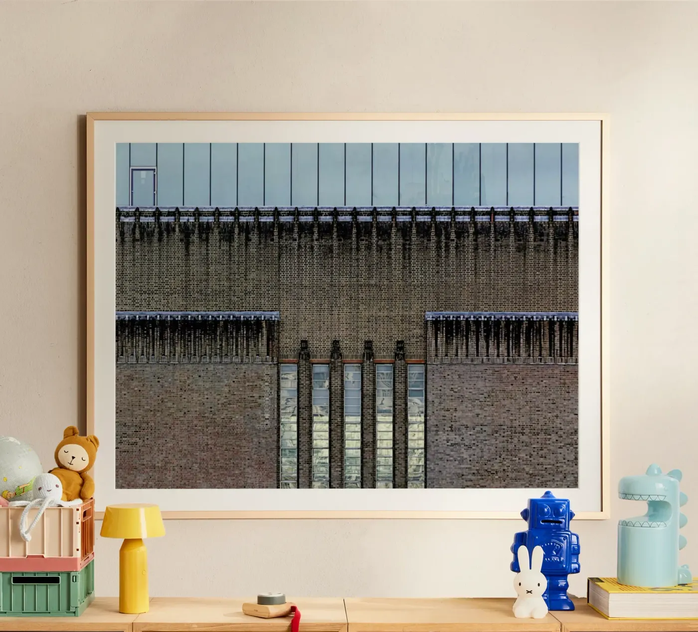 Tate Modern poster by Michael Belhadi