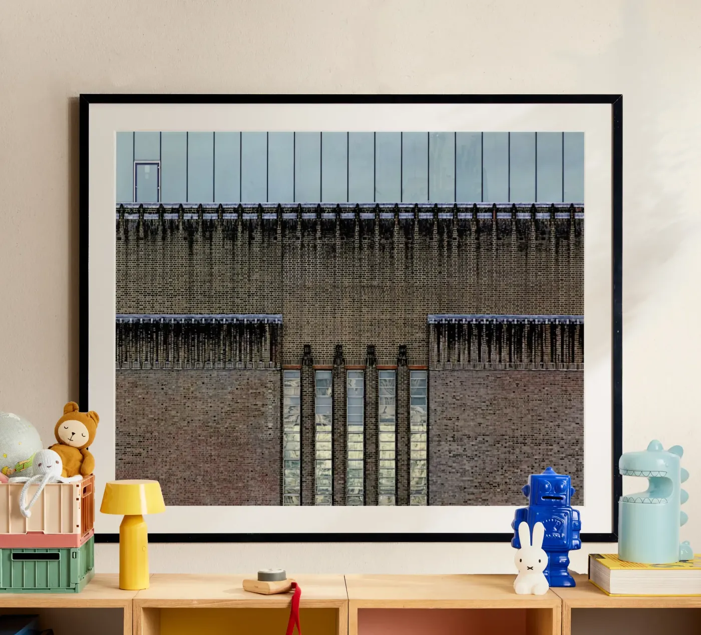 Tate Modern poster by Michael Belhadi