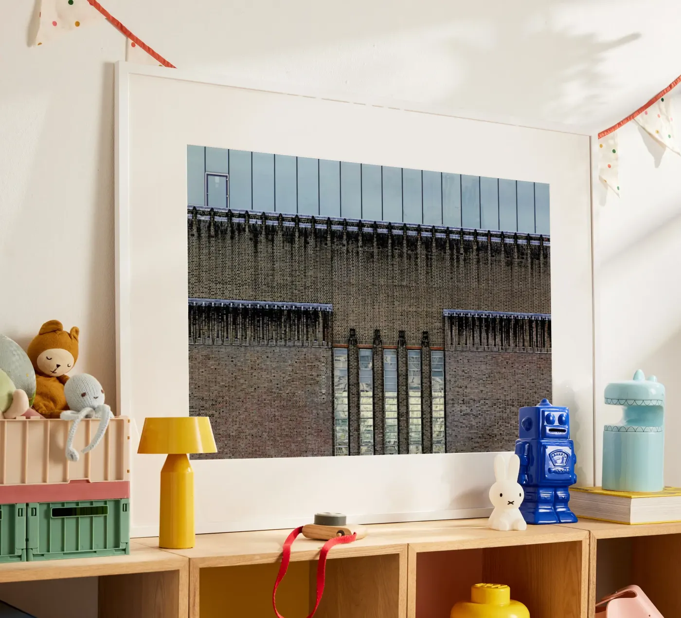 Tate Modern poster by Michael Belhadi