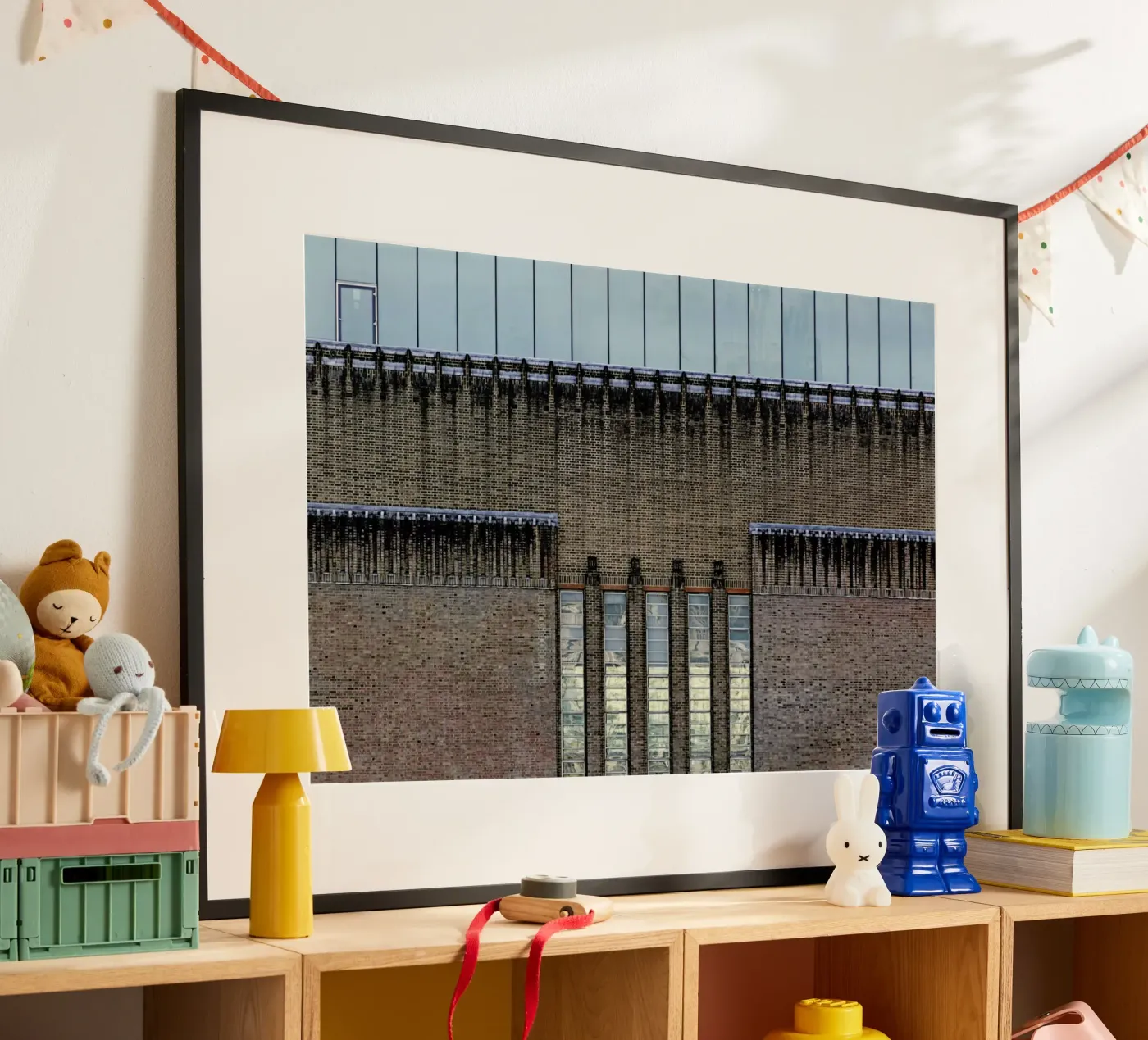 Tate Modern poster by Michael Belhadi