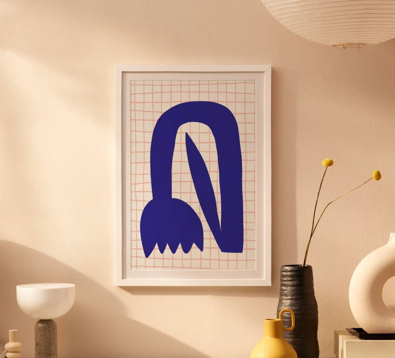 Blue Tulip Poster von Pure