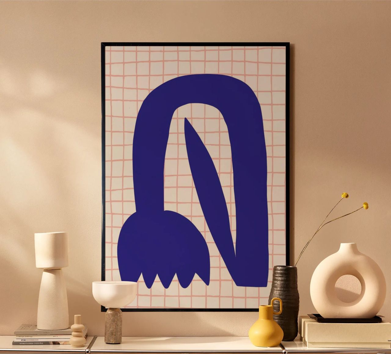 Blue Tulip Poster von Pure