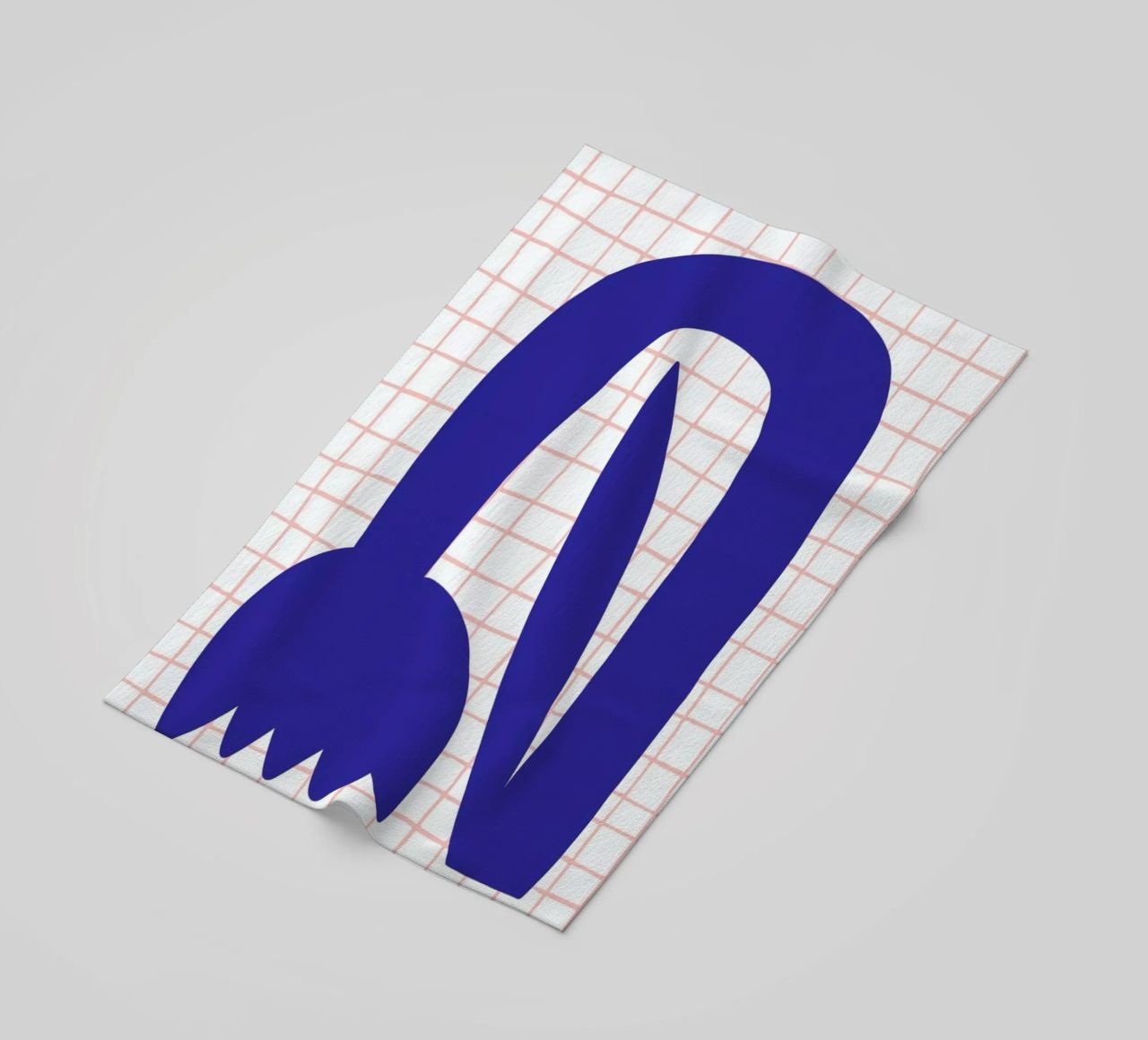Blue Tulip serviette de plage de Pure