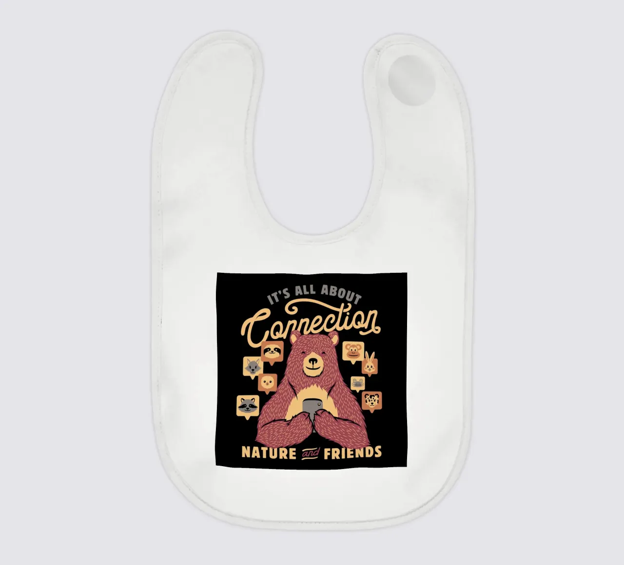 It's All About Connection bavaglino da Tobe Fonseca