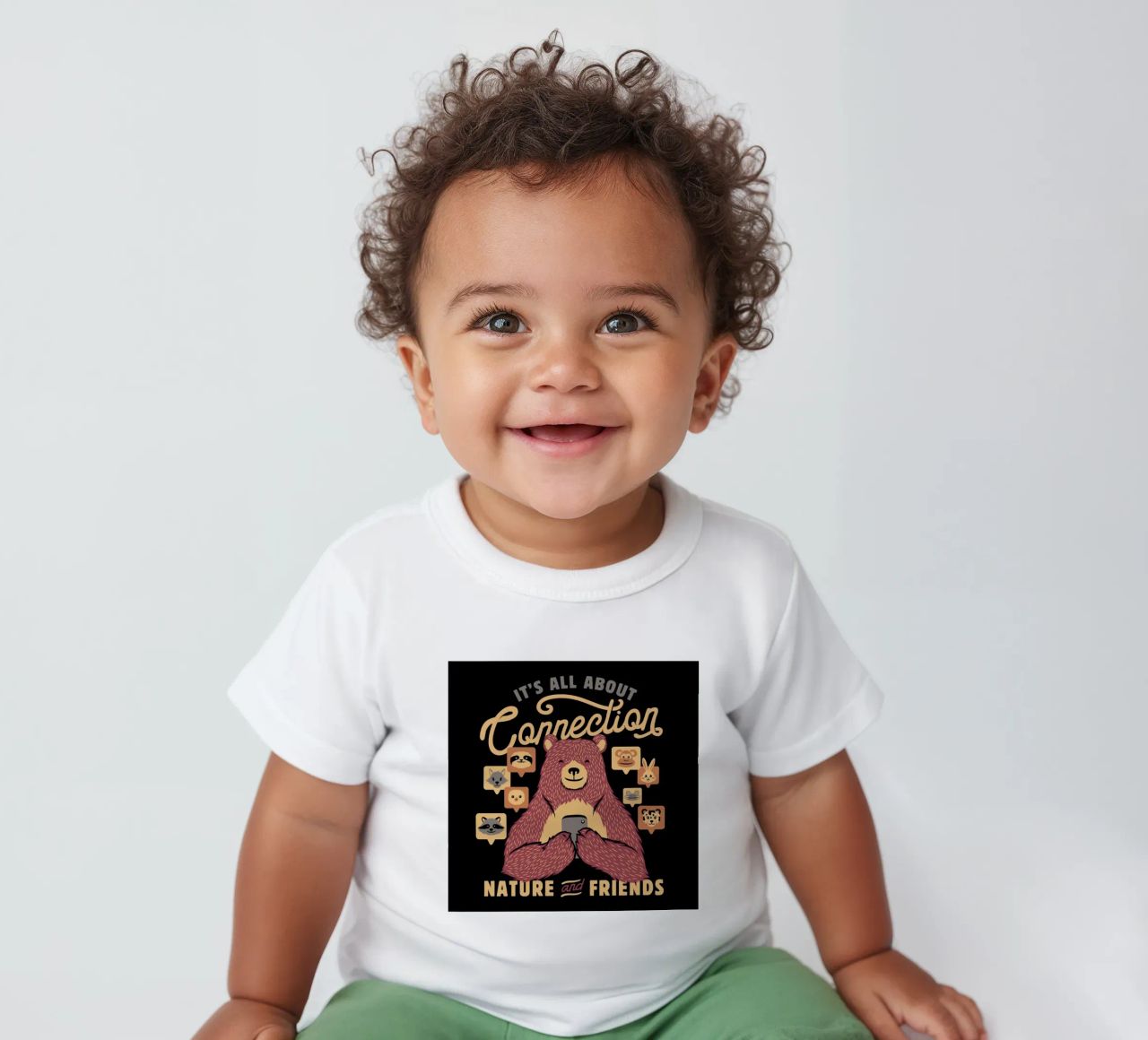 It's All About Connection maglietta neonato da Tobe Fonseca
