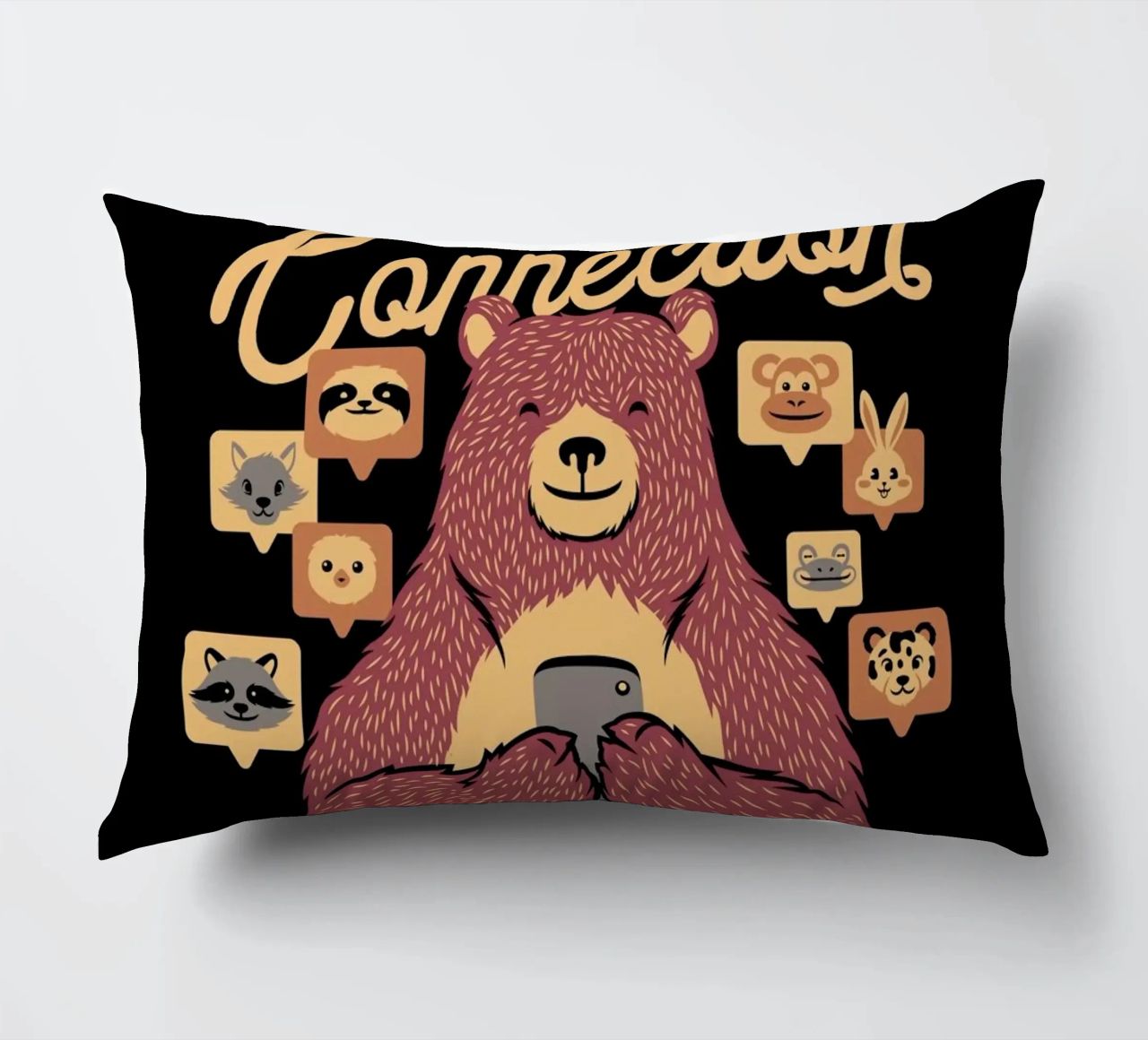 It's All About Connection cuscino da Tobe Fonseca