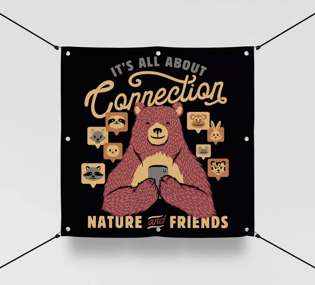 It's All About Connection lonas publicitarias de Tobe Fonseca