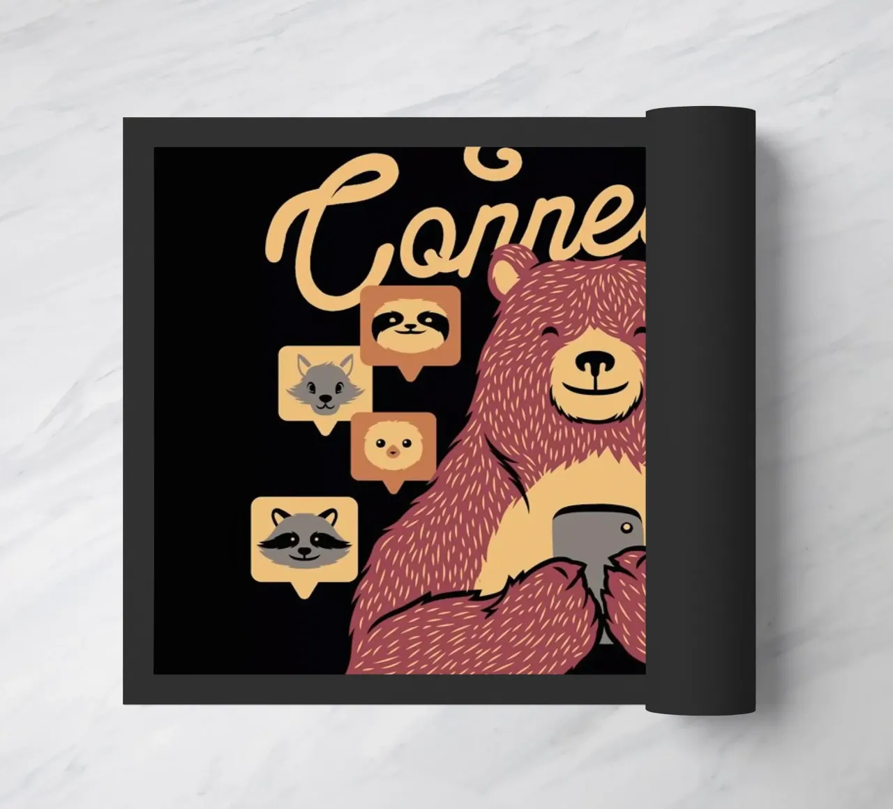 It's All About Connection zerbino da Tobe Fonseca