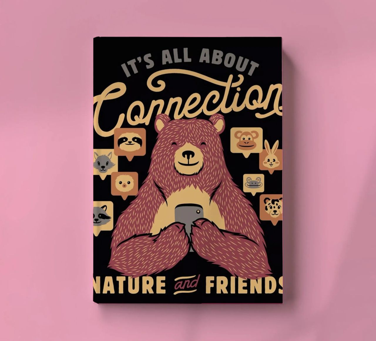 It's All About Connection notebook by Tobe Fonseca