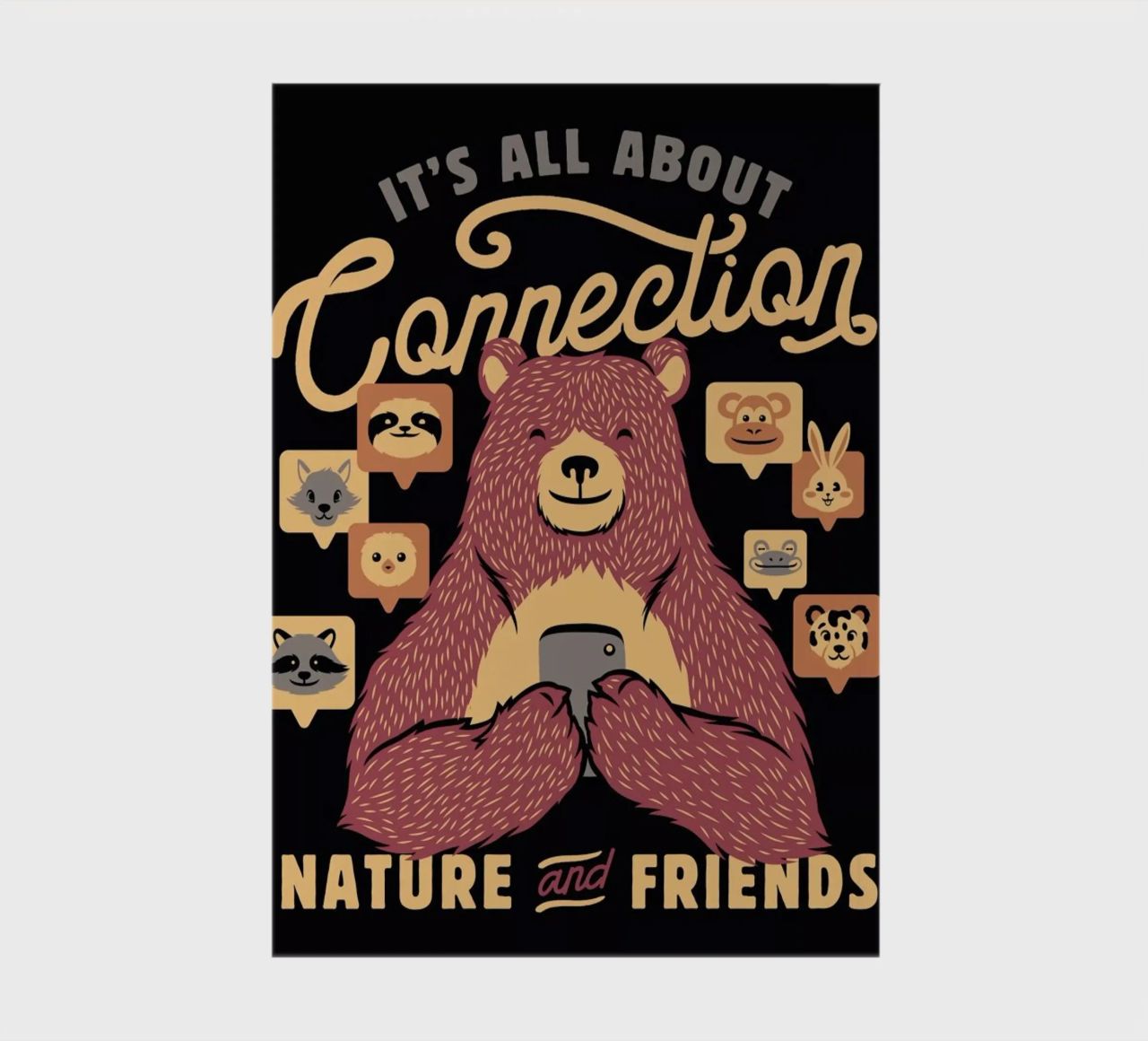 It's All About Connection notebook by Tobe Fonseca