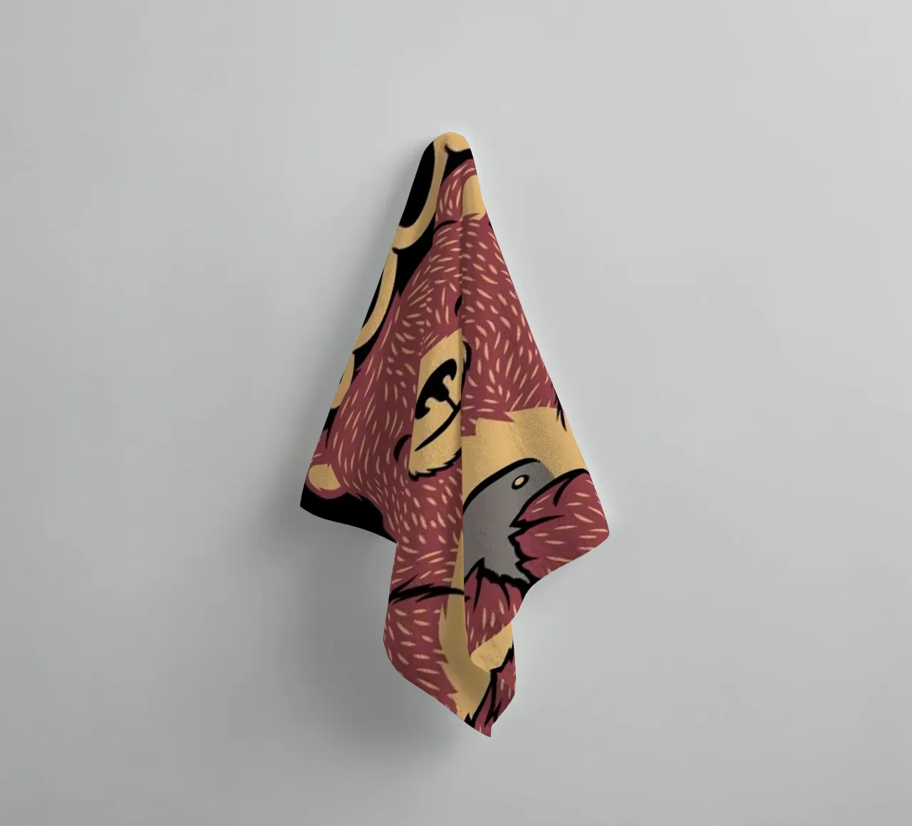 It's All About Connection asciugamano da bagno da Tobe Fonseca