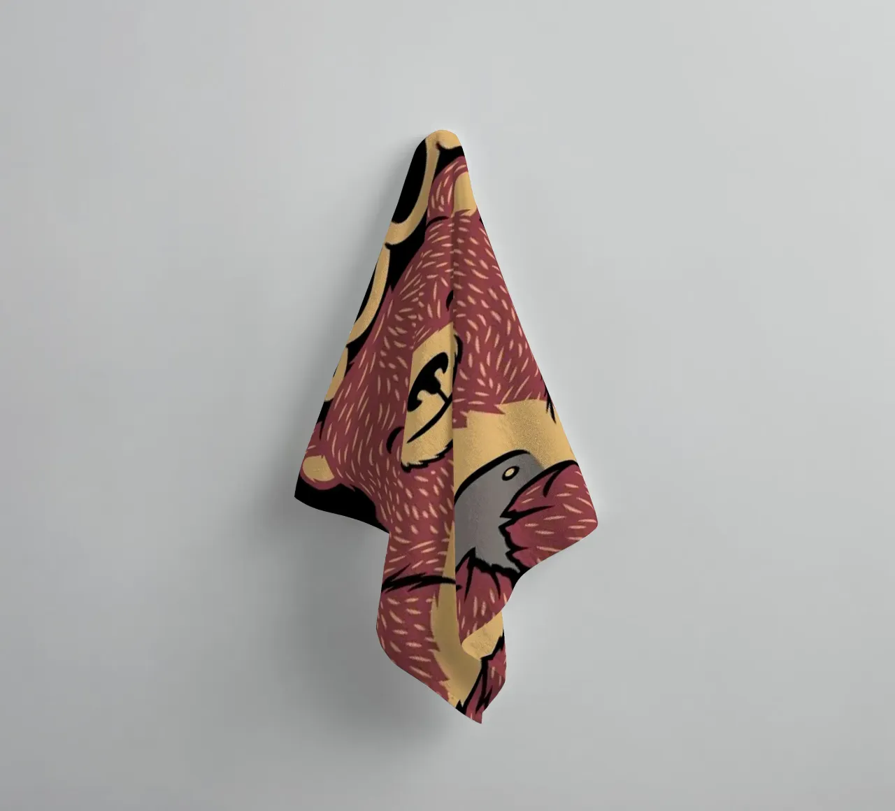 It's All About Connection asciugamano da bagno da Tobe Fonseca