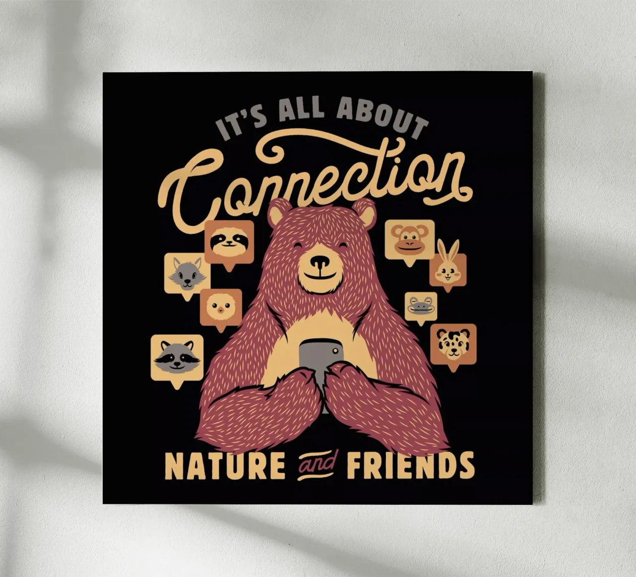 It's All About Connection tela da Tobe Fonseca