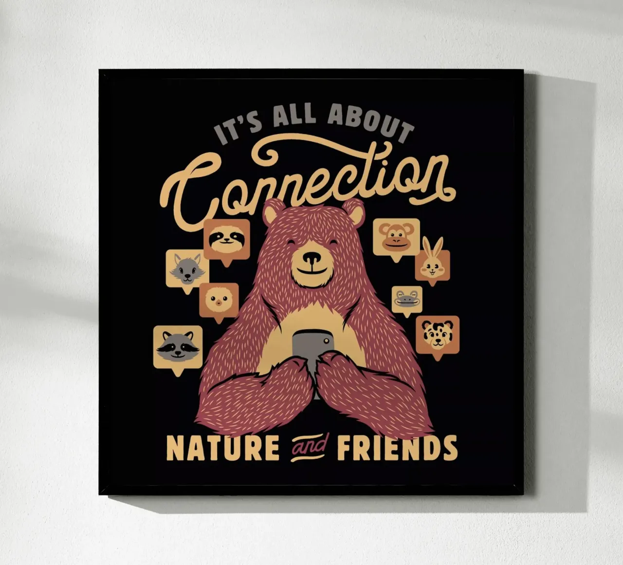 It's All About Connection carta hahnemühle da Tobe Fonseca