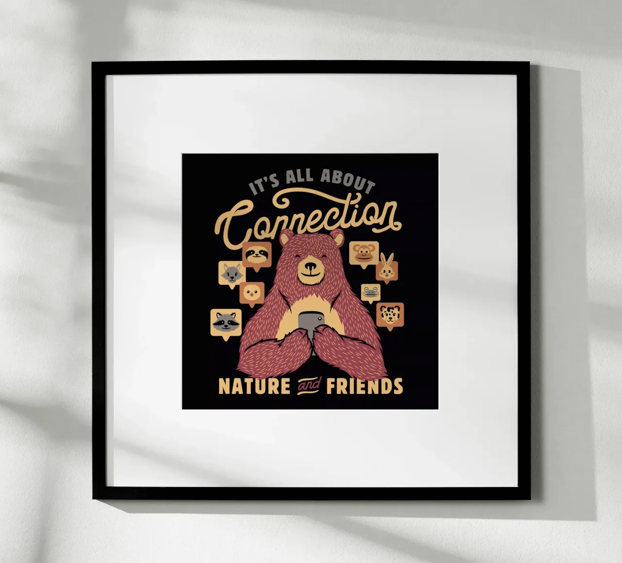 It's All About Connection carta hahnemühle da Tobe Fonseca