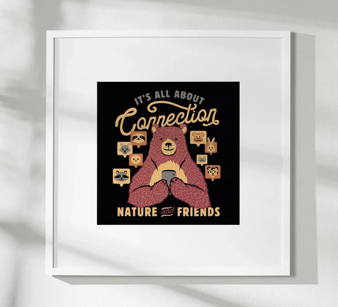 It's All About Connection carta hahnemühle da Tobe Fonseca