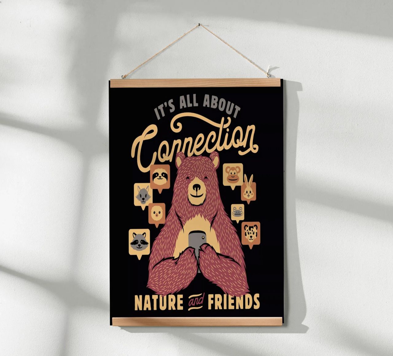 It's All About Connection carta hahnemühle da Tobe Fonseca