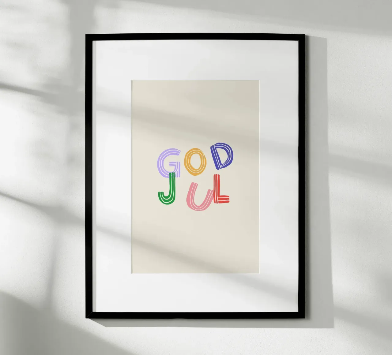 Godjul poster da KRUTH DESIGN