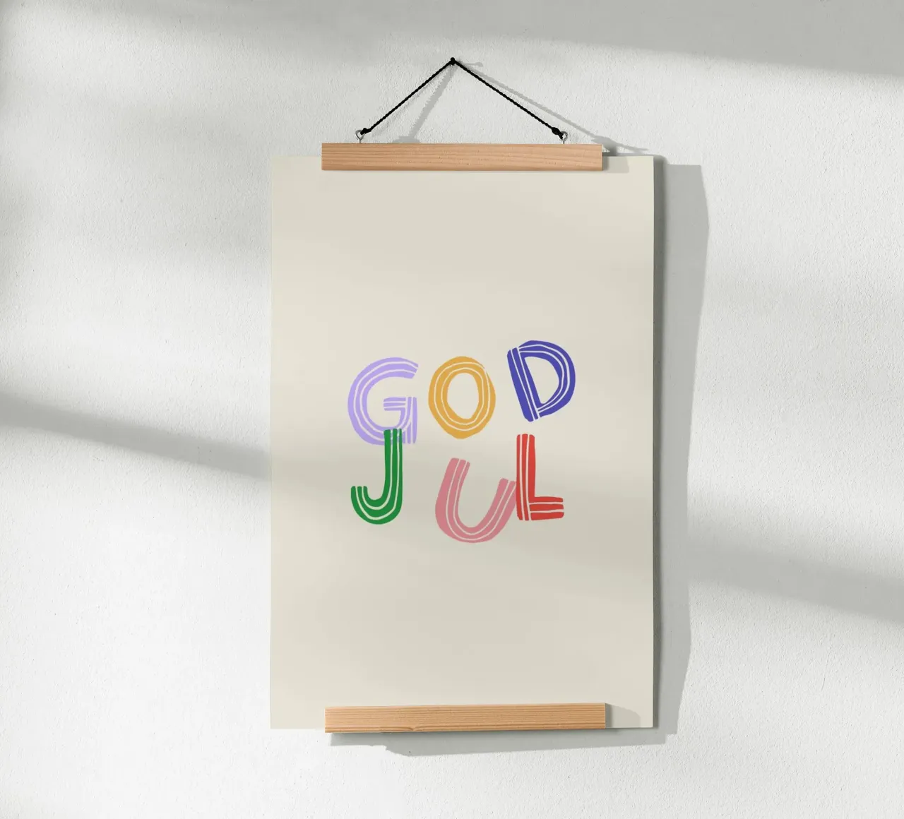 Godjul poster da KRUTH DESIGN