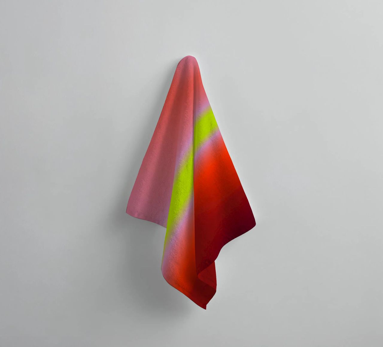 THE REAL LEADER'S HEART IS DEVOTED TO SERVICE towel by ÂME LIBRE STUDIO