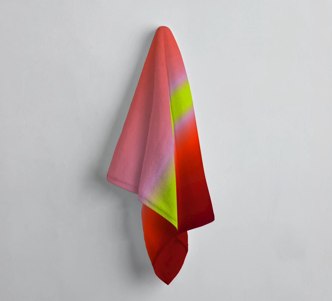 THE REAL LEADER'S HEART IS DEVOTED TO SERVICE towel by ÂME LIBRE STUDIO