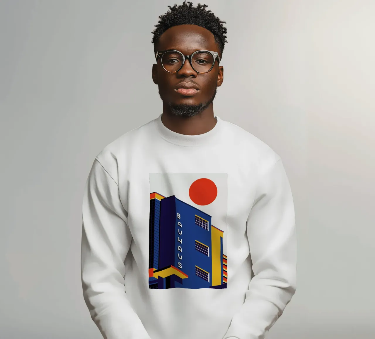 Edificio Bauhaus felpa da Bo Lundberg