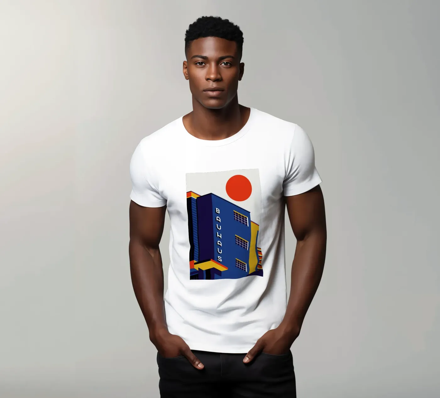 Bauhaus Building t-shirt da Bo Lundberg