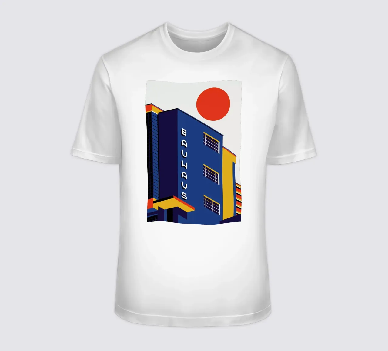Edificio Bauhaus t-shirt da Bo Lundberg
