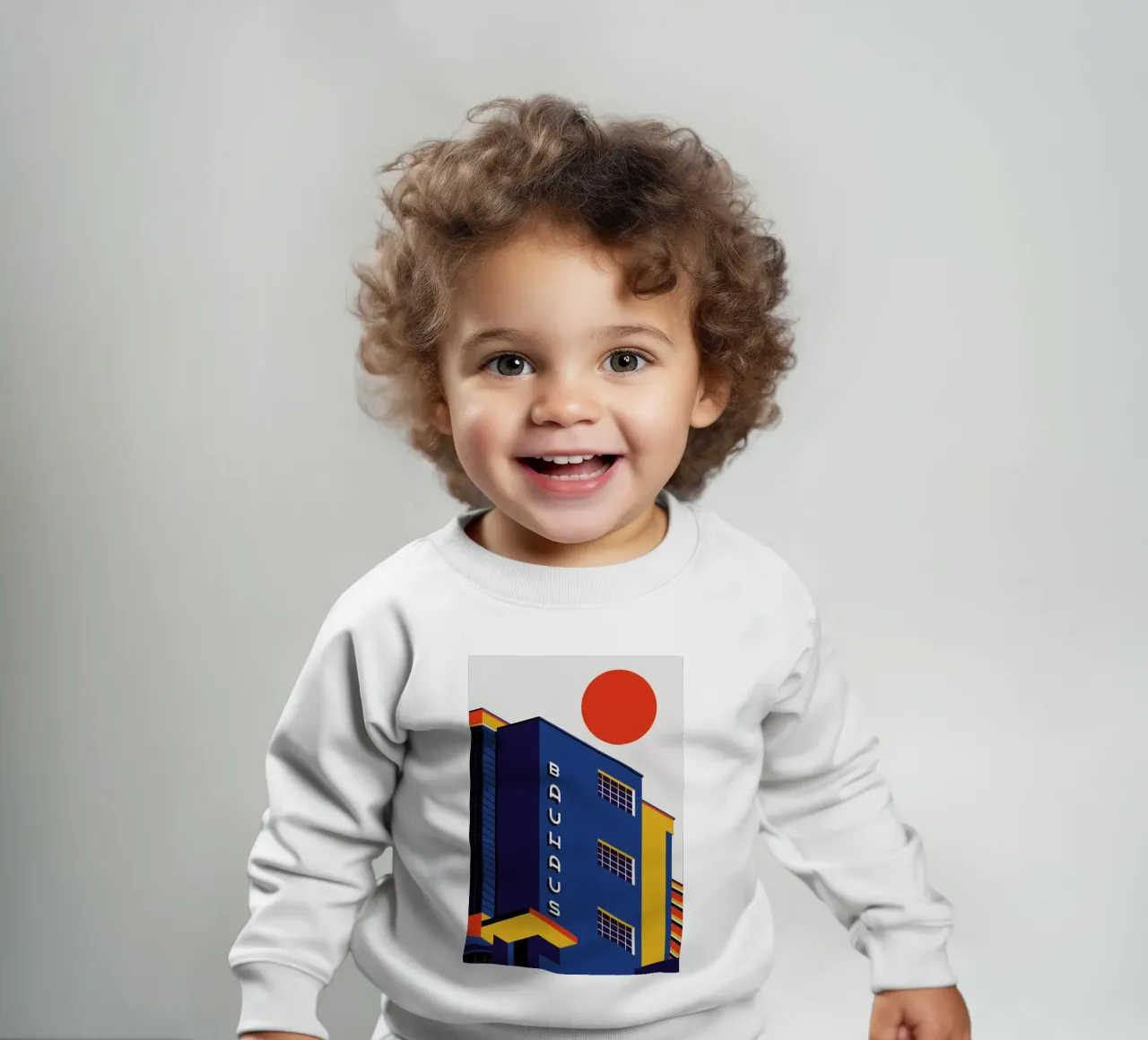 Edificio Bauhaus felpa neonato da Bo Lundberg