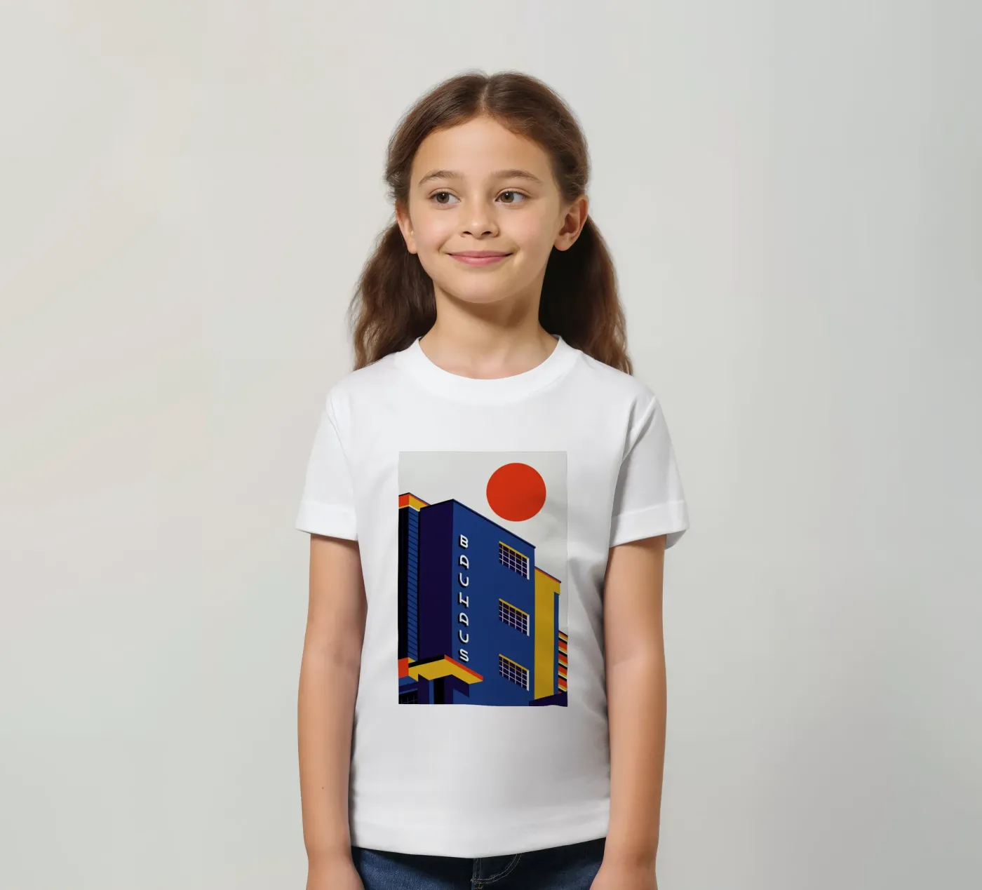 Bauhaus Building t-shirt bambini da Bo Lundberg