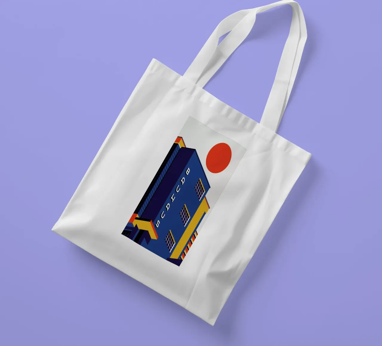 Edificio Bauhaus borsa in juta da Bo Lundberg