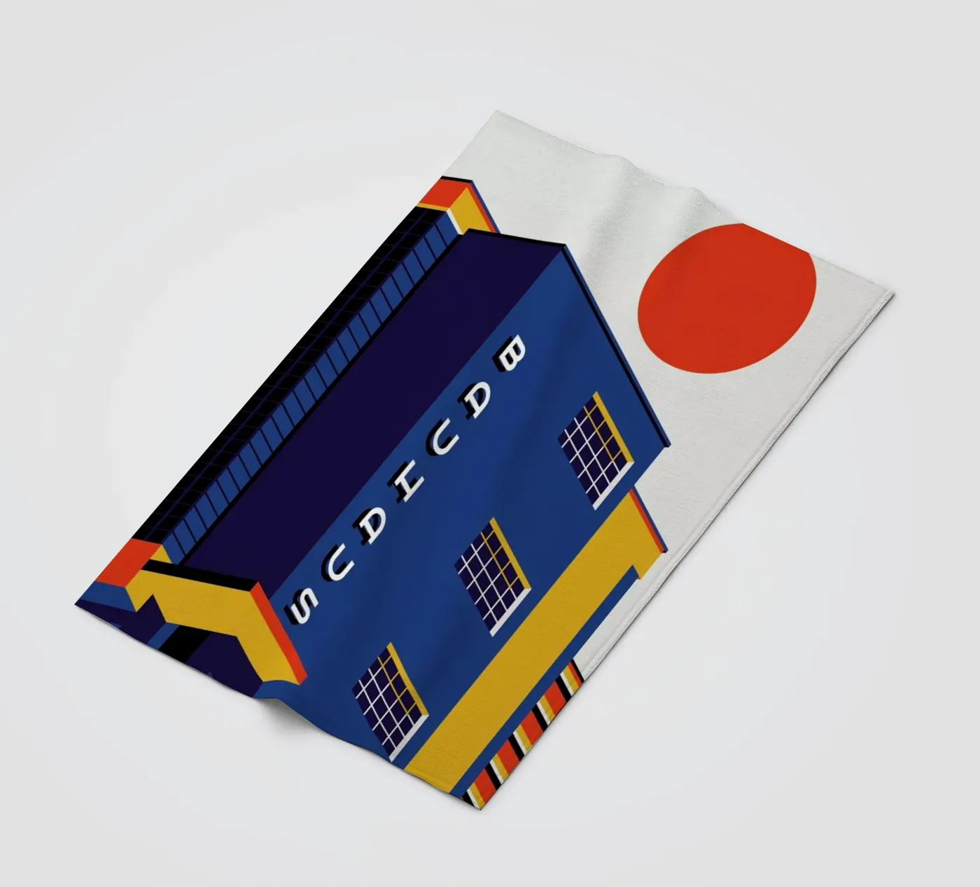 Bauhaus Building coperta in pile da Bo Lundberg