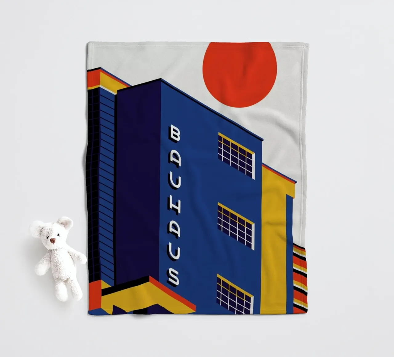 Edificio Bauhaus coperta in pile da Bo Lundberg