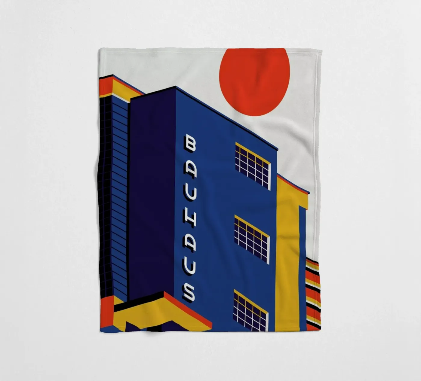 Bauhaus Building coperta in pile da Bo Lundberg
