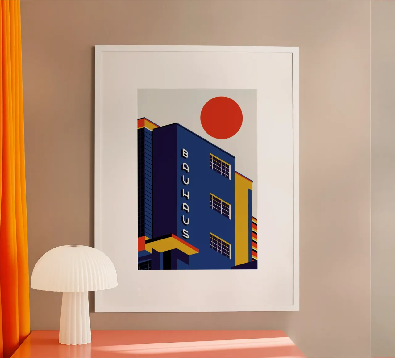 Edificio Bauhaus poster da Bo Lundberg