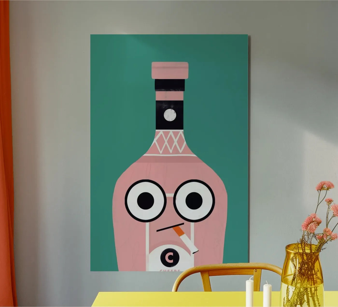 Cool Bottle forex plate by Doozal