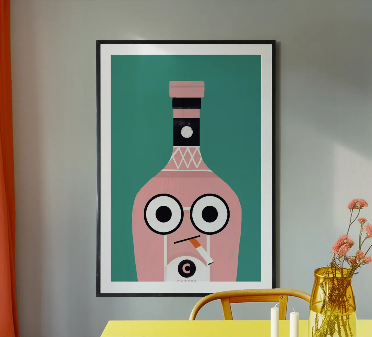 Cool Bottle poster da Doozal