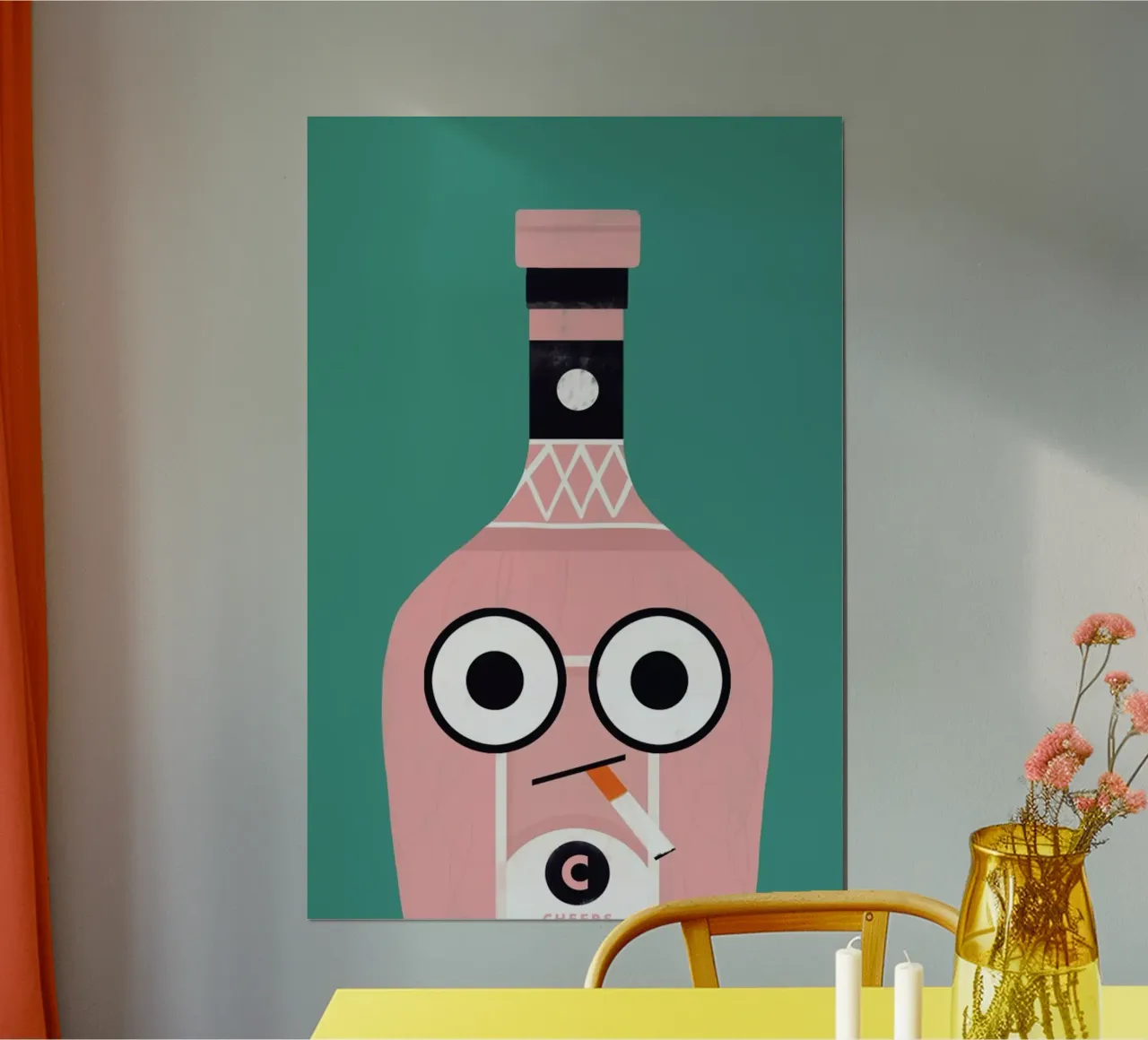 Cool Bottle poster da Doozal