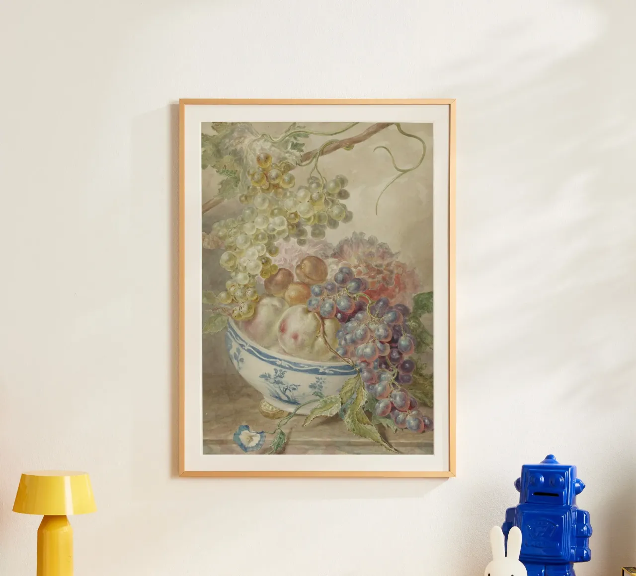 18. Jahrhundert, Stillleben, Fruchtkunst, Botanischer Druck, Aquarell Poster von ClubArt