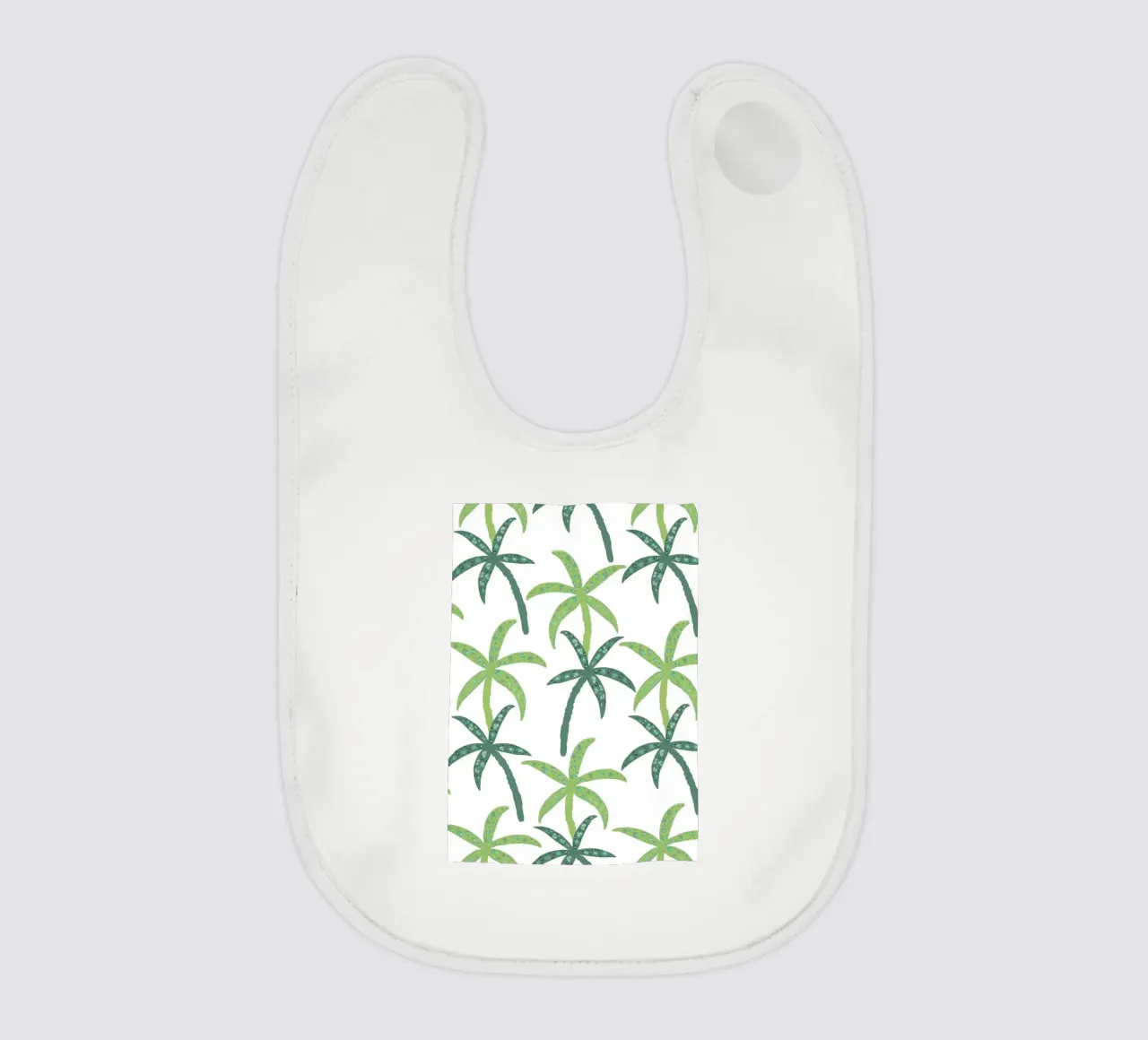 Regenwald mit Leopardenmuster Babylätzchen von gulsengunel