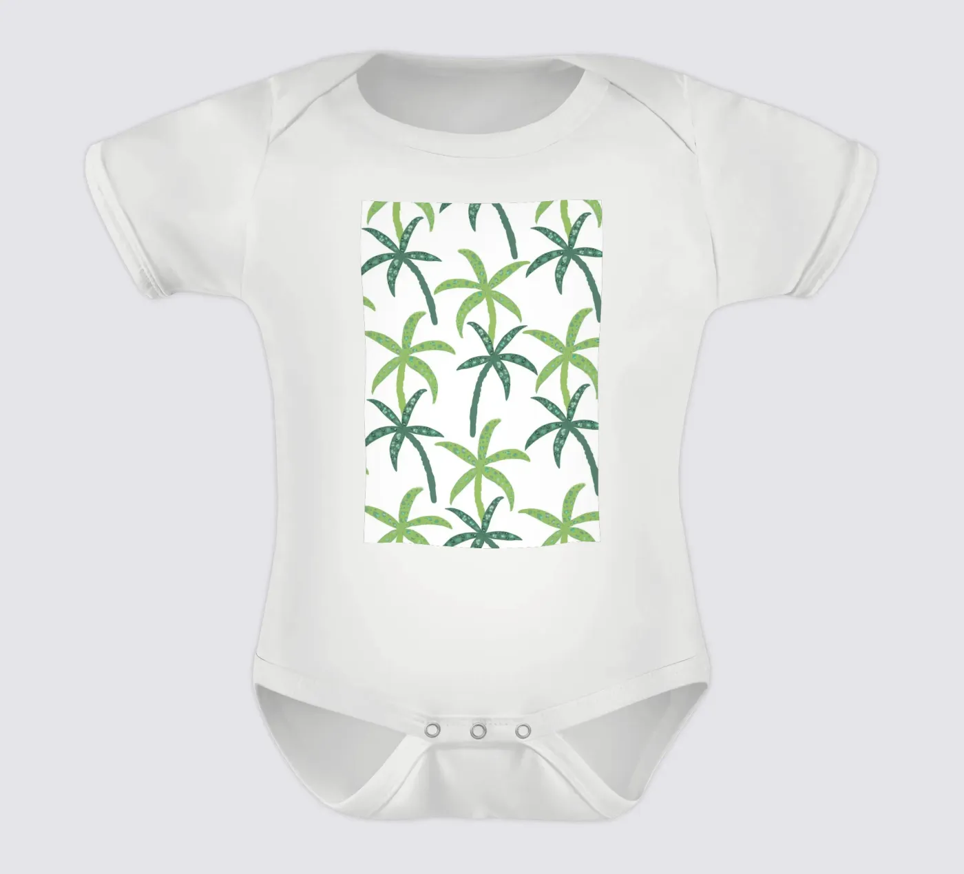 Rain forest with leopard pattern body bébé de gulsengunel