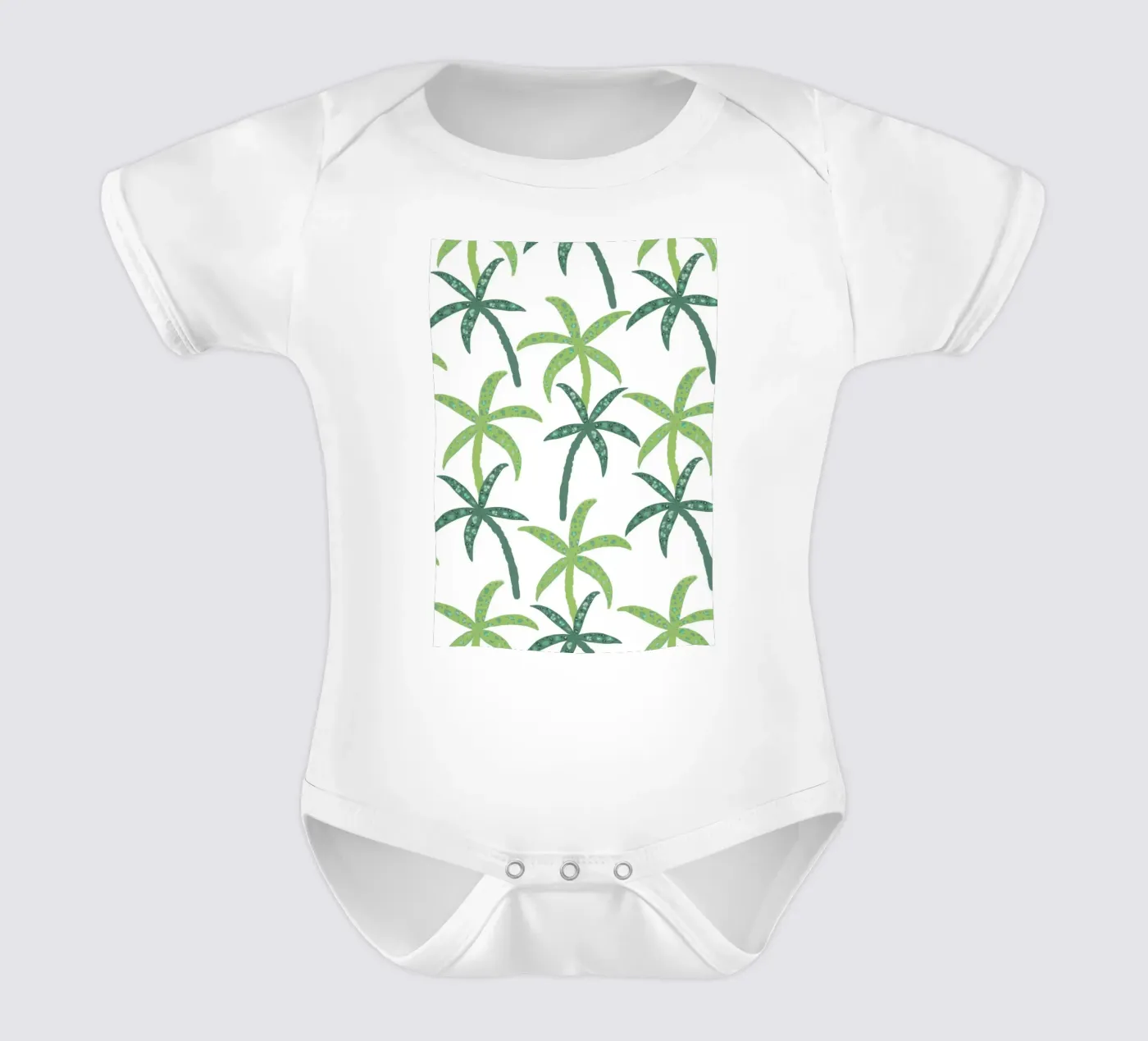 Rain forest with leopard pattern body bébé de gulsengunel