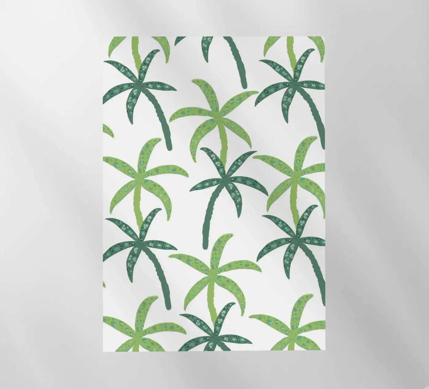 Regenwoud met luipaardpatroon backlit folie van gulsengunel